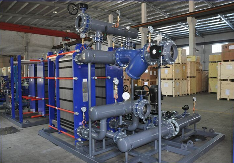 集裝換熱機組 環(huán)保節(jié)能(ECEP)集裝換熱機組-普勒與萬達的碰撞